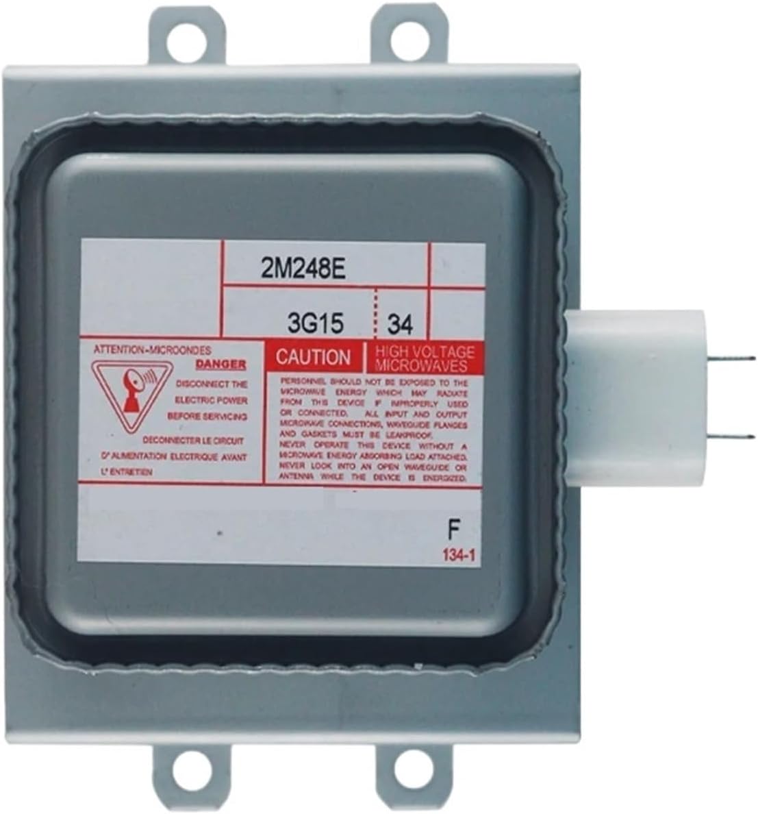 2M248E 1KW Long Foot Air Cooled Magnetron for Microwave Oven