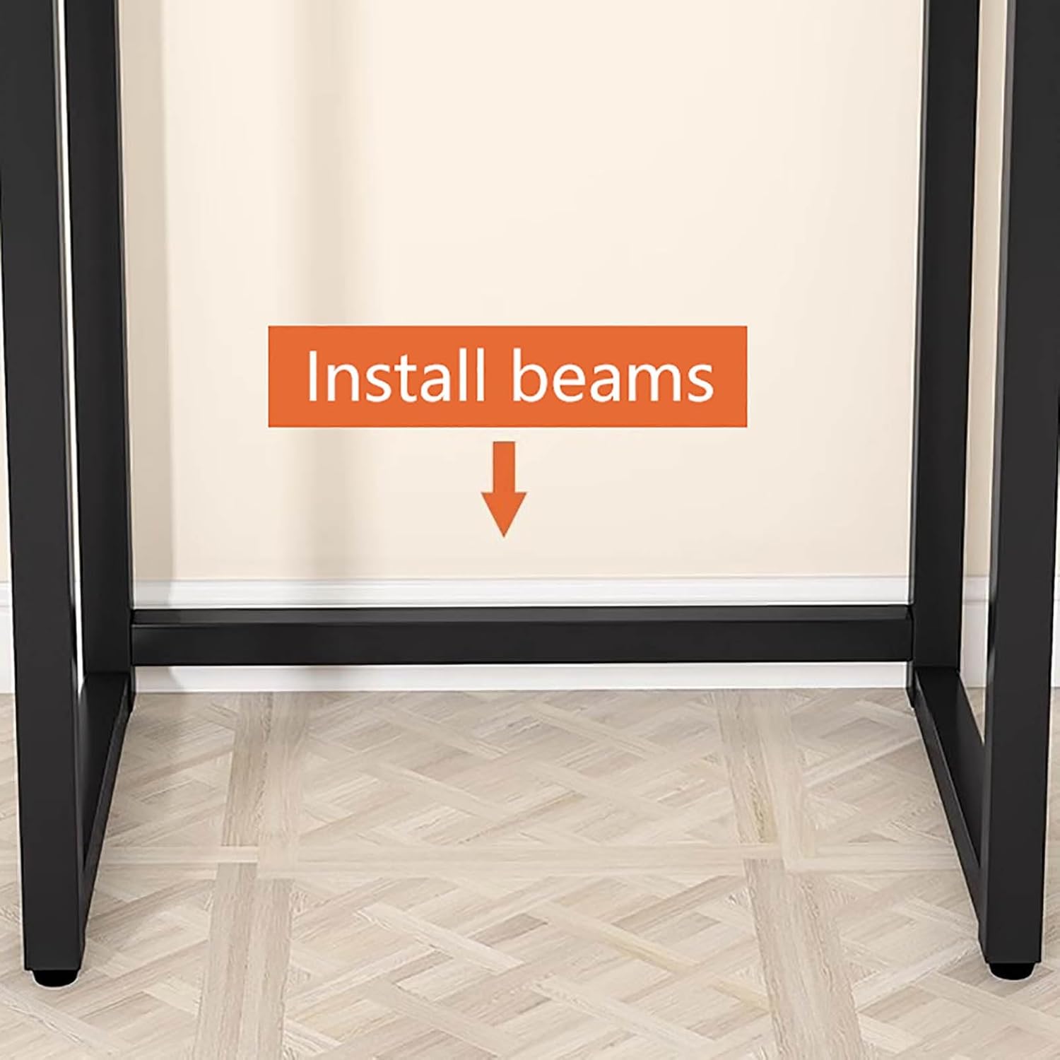 Generic Sweeping Robot Storage Rack, Floor-standing Living Room Fish Tank Rack Base Small Apartment Sofa Side Table Water Dispenser Square Table(Natural,19.7x15.7x20.9in)