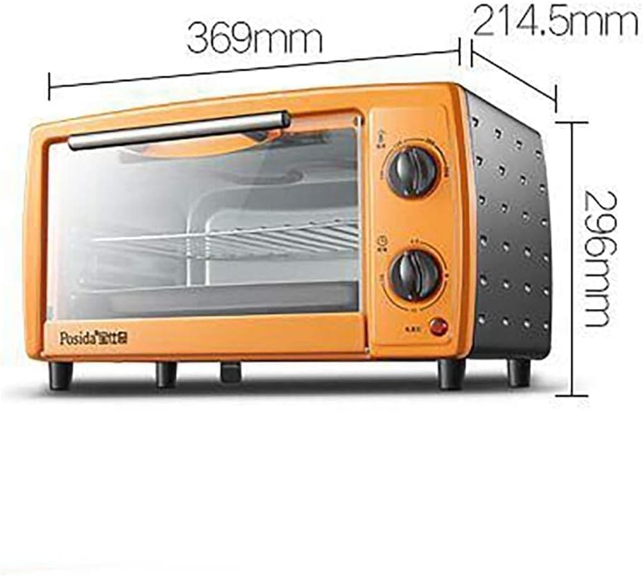 oven mini oven air fryer oven 12L Mini Toaster Oven Best Convection Includes Bake Pan Broil Rack Countertop Oven Polished Stainless Toast Home Kitchen Mini Ovens Toaster Oven Air Fryer,