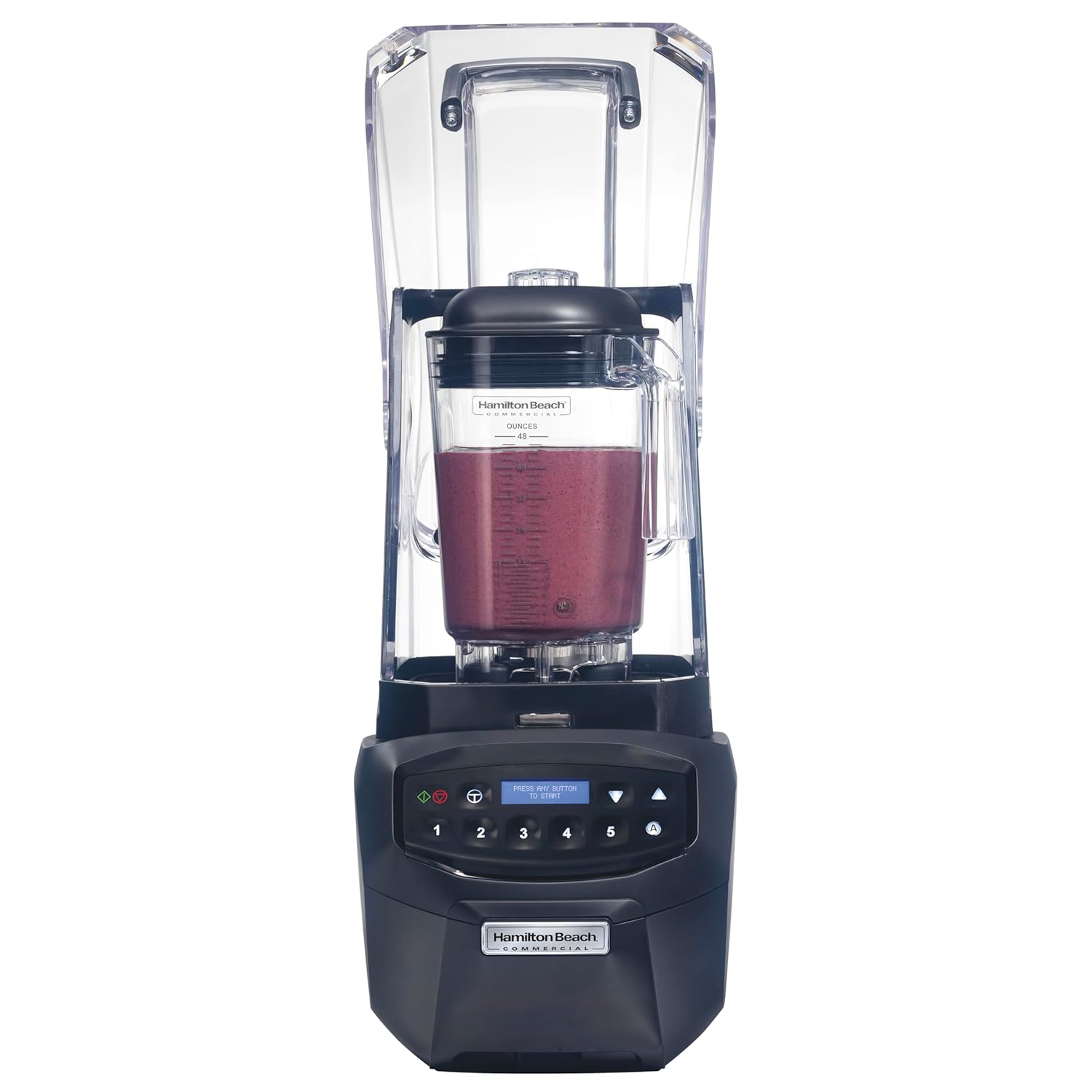 Hamilton Beach Commercial Summit Edge High-Performance Blender, 48 Ounce / 1.4 Liter Capacity, 3.5 HP Motor, NSF Certified, HBH855