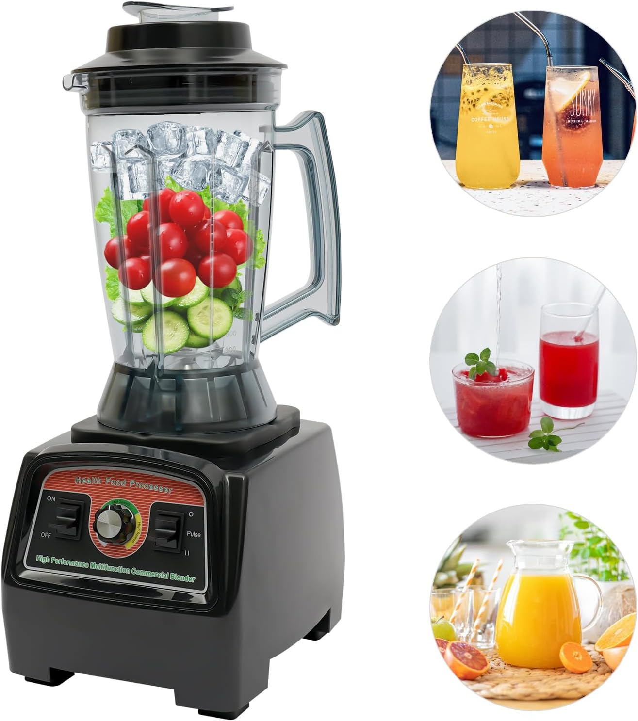 Blenders for Kitchen, 2800W High Speed Food Processors,Professional blender