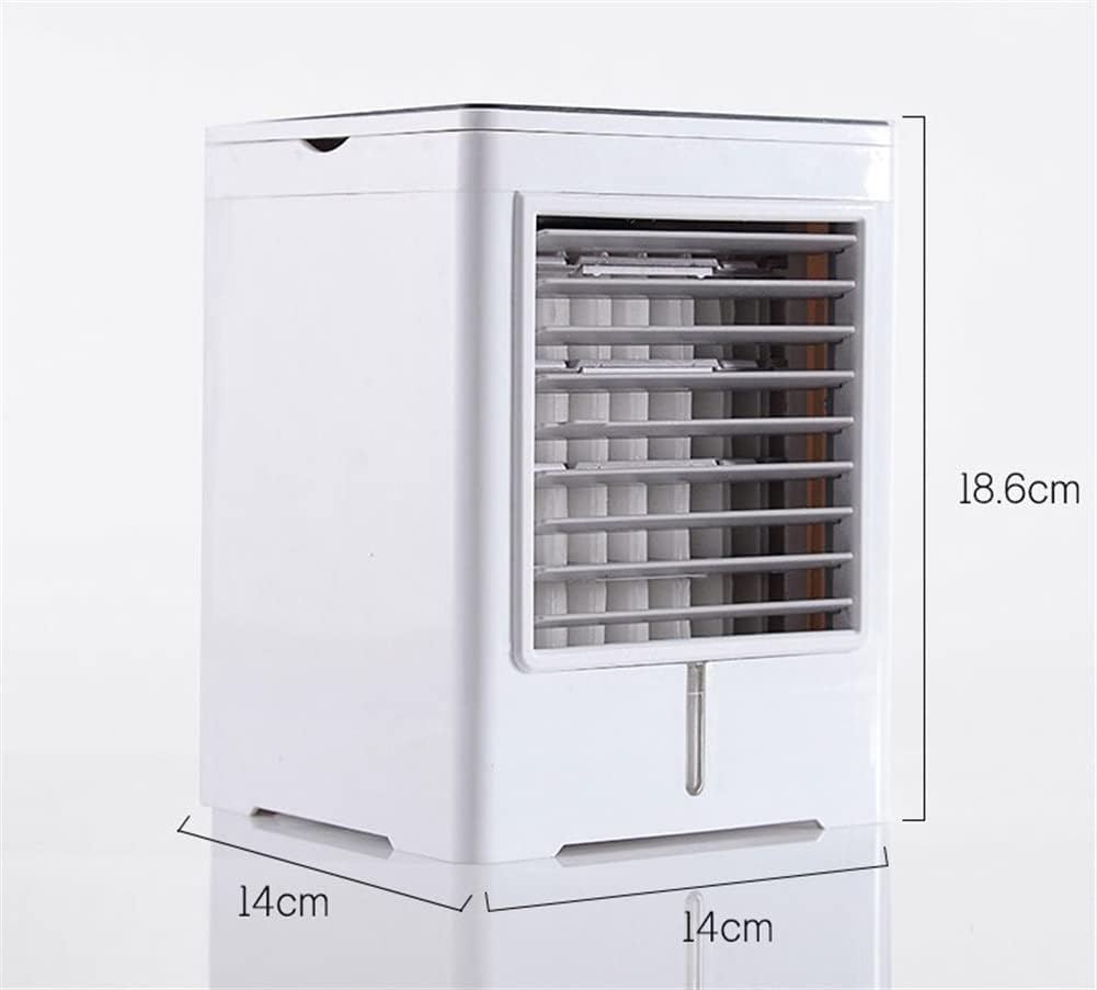 Portable Air Conditioner Fan, Mini Evaporative Cooler, Personal Air Cooler, Quiet Desktop Fan for Home Office Travel