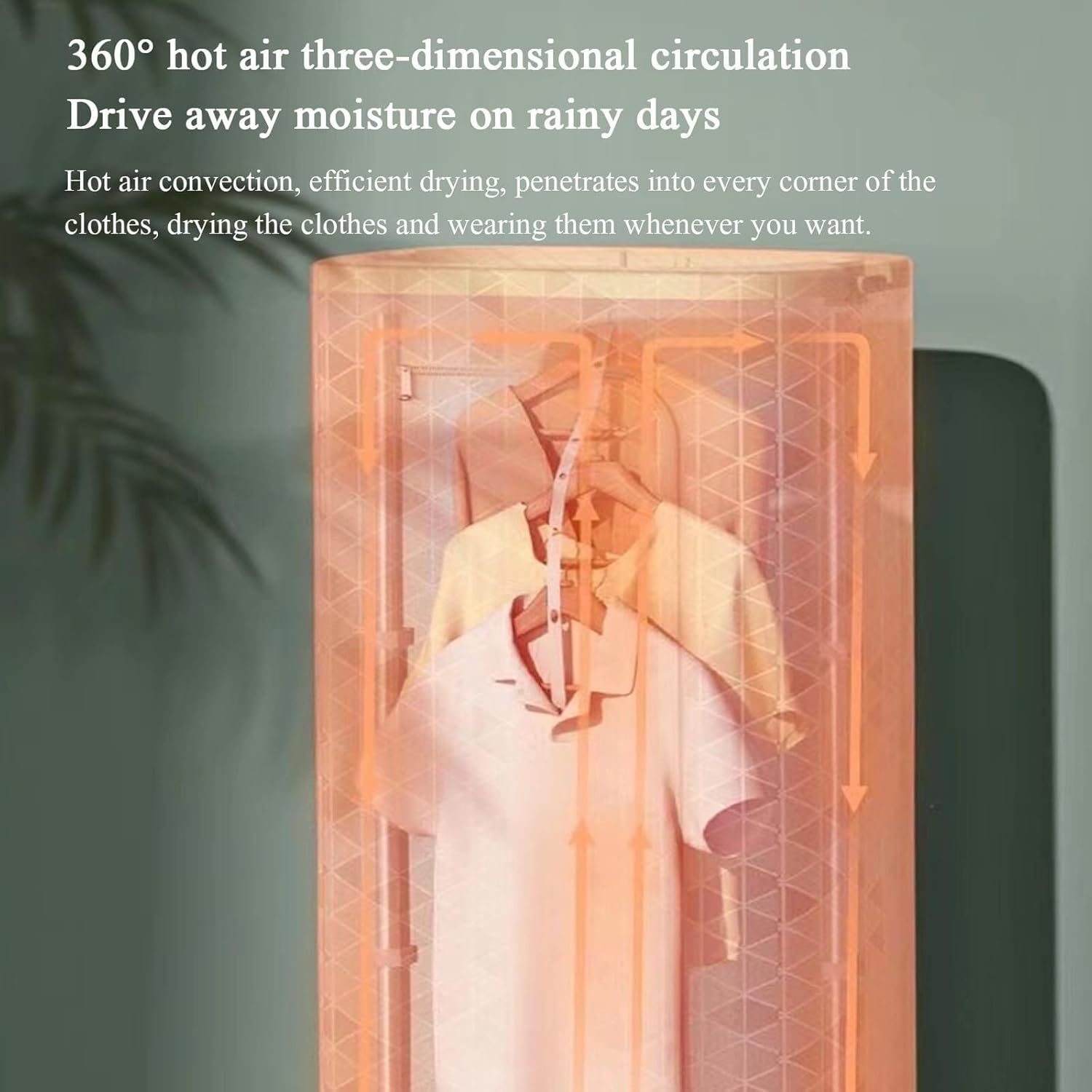 Generic Folding Clothes Dryer, Portable, Green