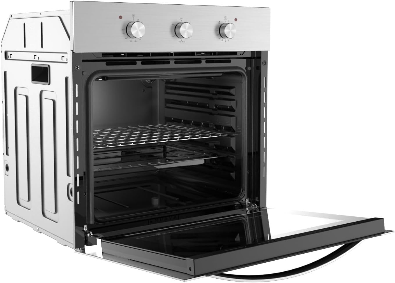 Empava Electric Convection Single Wall Oven Black, A01