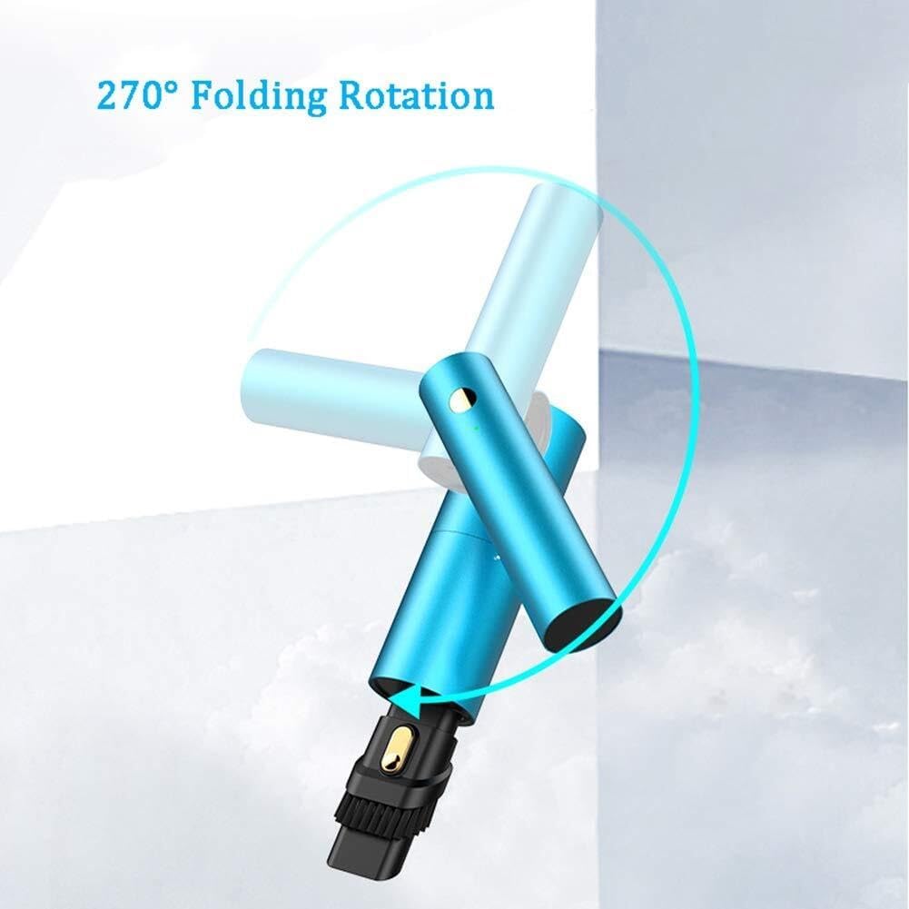 Handheld Vacuum Cordless, Cordless Handheld Vacuum Cleaner with 2 in 1 Brush Head and Rotating Folding Handle for Home, Car and Pet