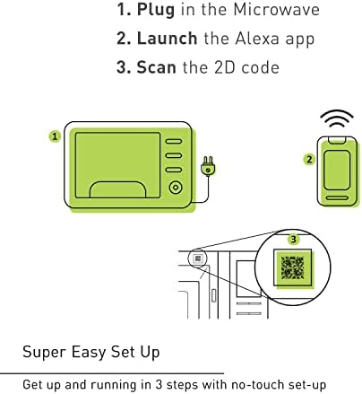 Panasonic NN-SV79MS 1.4 cu.ft Smart Inverter Works with Alexa Countertop Microwave Oven 1200Watt Power with Genius Sensor Cooking, Stainless Steel