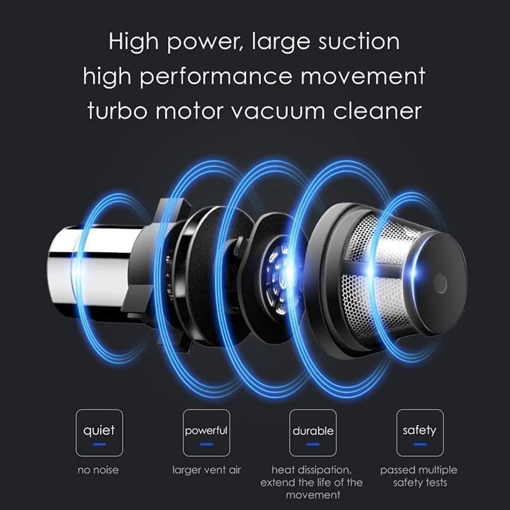 Handheld Vacuum Cleaner Cordless, Hand Vacuum Rechargeable Hand Vacuuming, Very Suitable for Home, Office, Car, Dust, Pet Hair
