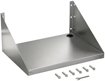 Stainless Steel Microwave Shelf Wall Mount 18