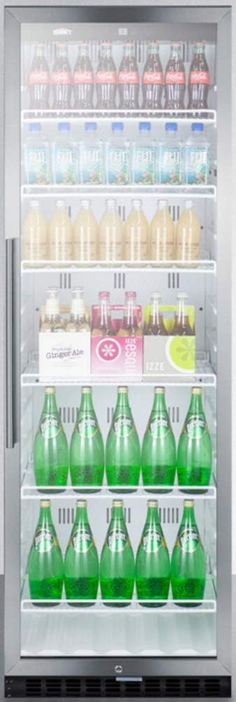 Summit SCR1400WCSS Beverage Refrigeration, Glass/Stainless-Steel