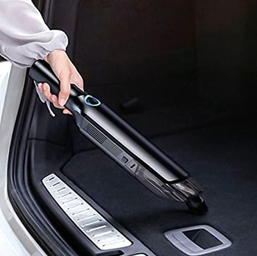 Handheld Vacuum, Portable Cordless Handheld Vacuum Cleaner, 8000Pa Strong Suction, USB Charging, Wet Dry Car Vacuum Cleaner for Pet Hair, Home and Car Cleaning (Black)