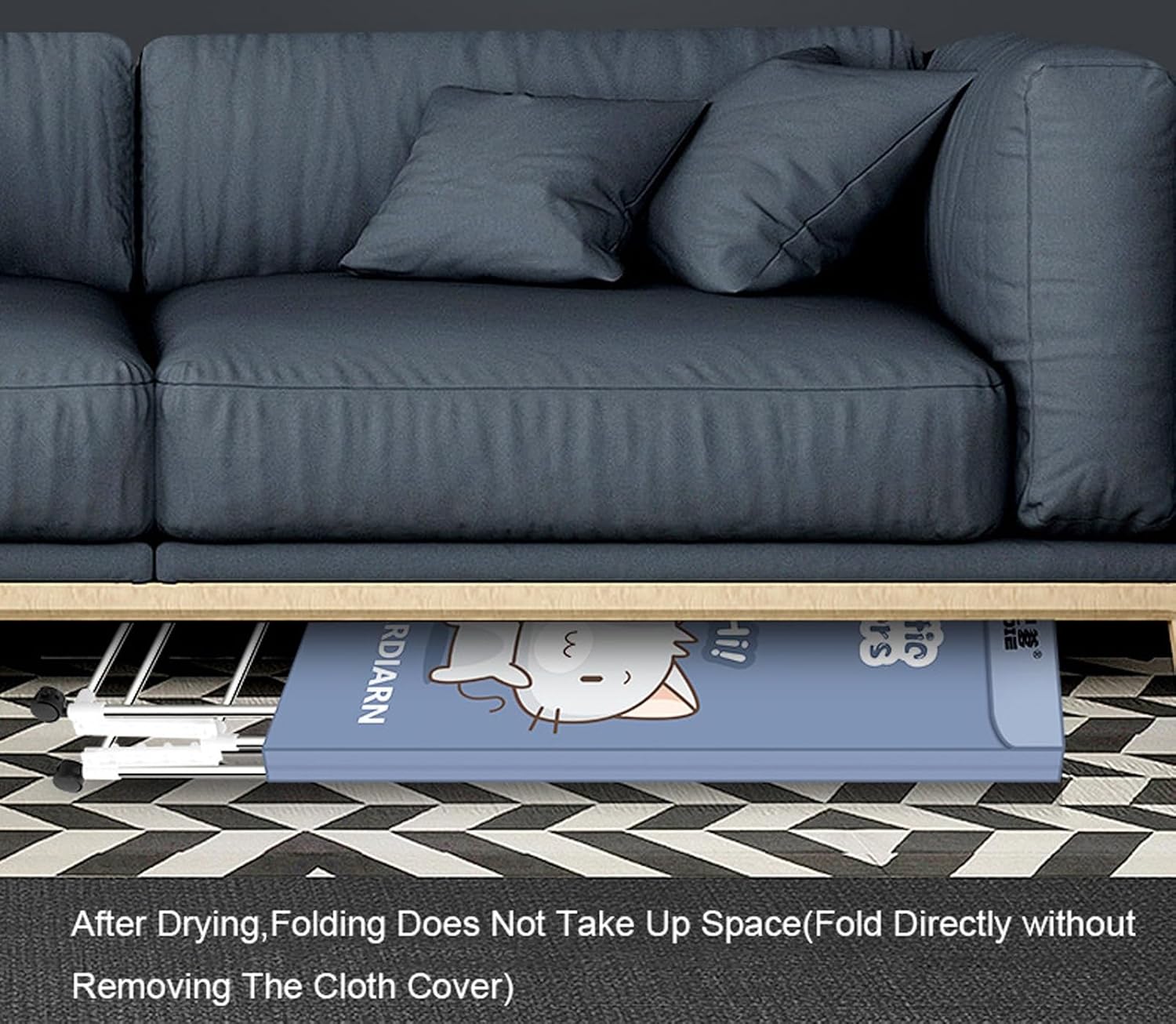 Portable Dryer,New 1300W Travel Dryer Machine,2-Tier Foldable Dryer Wardrobe Drying Rack,Energy Saving Portable Dryer for Apartment,Indoor,Travel (Color : Orange)