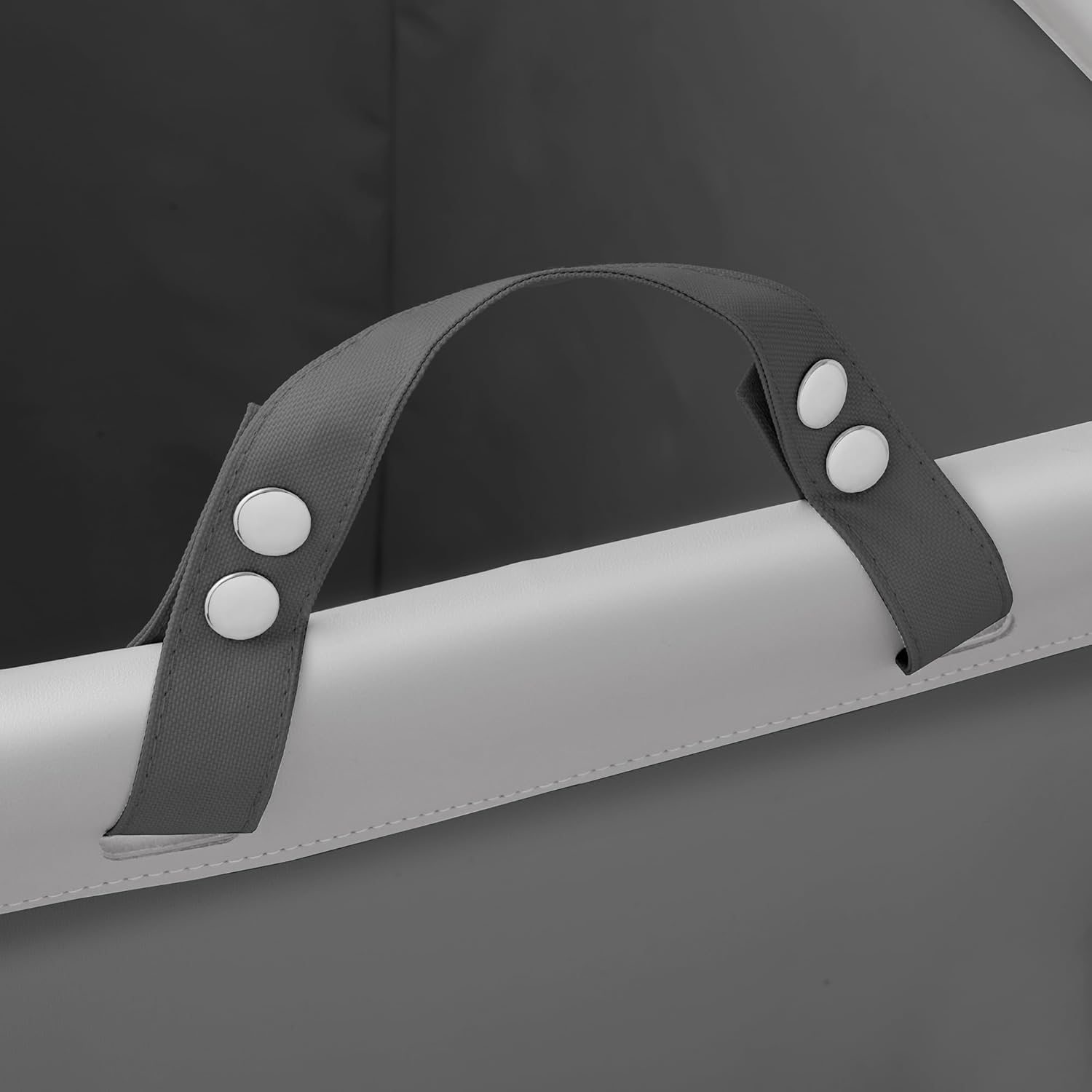 Dryser Large Commercial Heavy-Duty Rolling Laundry Hamper, Steel Frame Cart on Wheels with Removable Canvas Bin for Hotel or Home - Gray