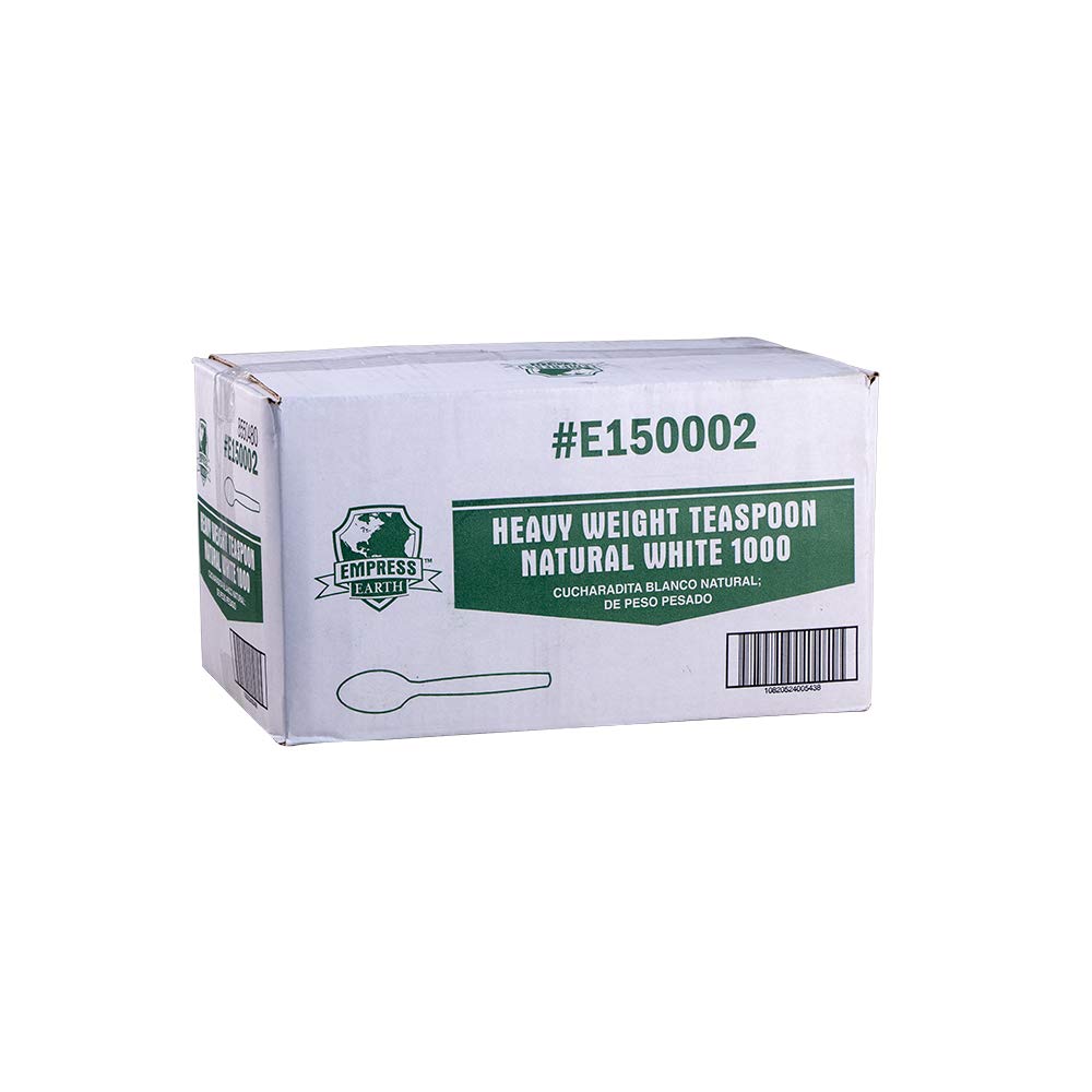 E150002 Empress Earth Heavy Weight Teaspoon Natural Bio-Blend, Bulk 1000 / cs