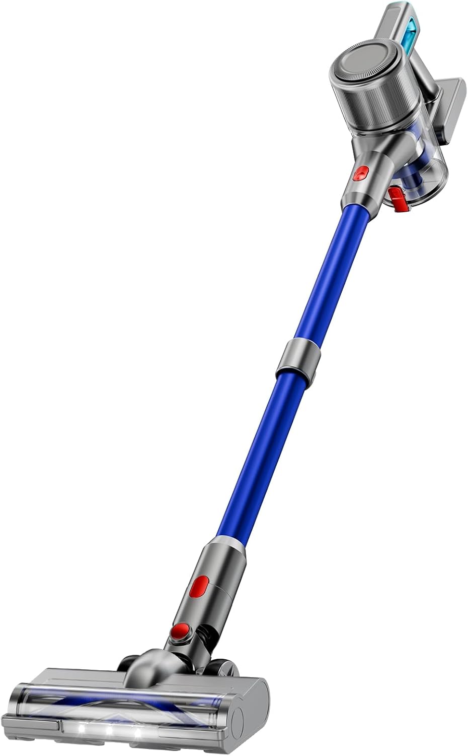 KIKETECH Cordless Vacuum Cleaner, Stick Vacuum Cleaners for Home, 6 in 1 Lightweight Vacuum for Pet Hair/Carpet/Floor (Blue)