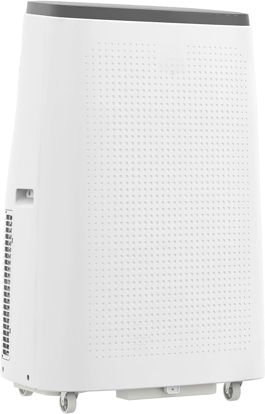 14000 BTU Portable Air Conditioner 3-In-1 AC Unit with Cooling, Dehumidifier, Fan, Low noise, Cools Room Up 750 Sq. Ft, Remote Control, Sleep Mode, 24H Timer, for Home, Office and RV (Gray)