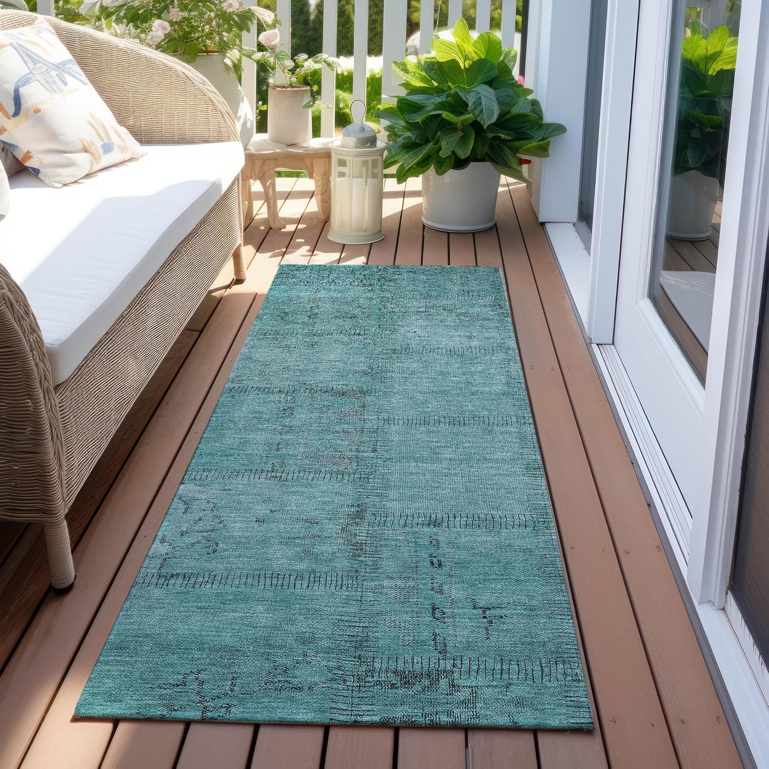 Addison Rugs Chantille ACN685 Teal 2'3