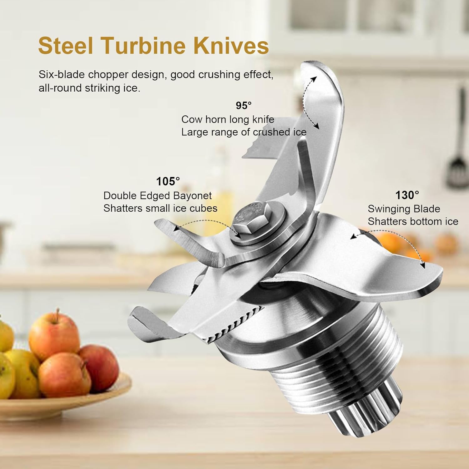 Commercial Blender Smoothie Maker - 2200 W Professional Ice Crusher with Sound Enclosure, 5 Preset Programs & 1.8 L Capacity, for Coffee Shops, Restaurants, Shakes, Smoothie Drinks