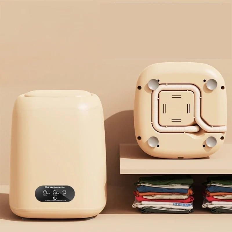 Small Washing Machine For Underwear Children's Clothes Mini Washer Fully Automatic Portable Washing Machine With Spin Dryer,for Travel,Camping, RV & Dorms