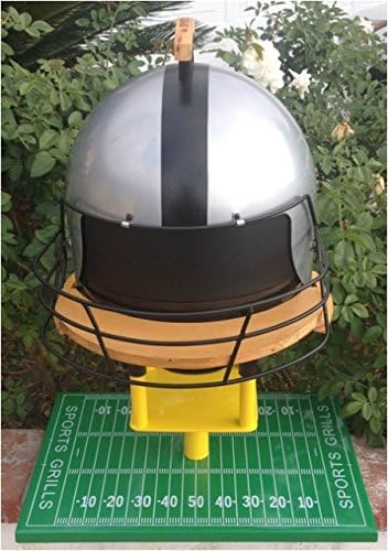 Touch Down 3000 Portable Charcoal BBQ, Silver & Black