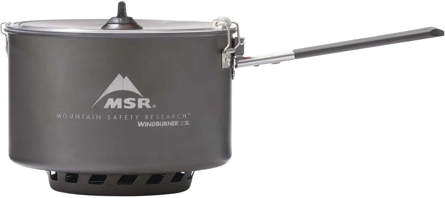 MSR WindBurner 2.5 Liter Non-Stick Camping and Backpacking Sauce Pot