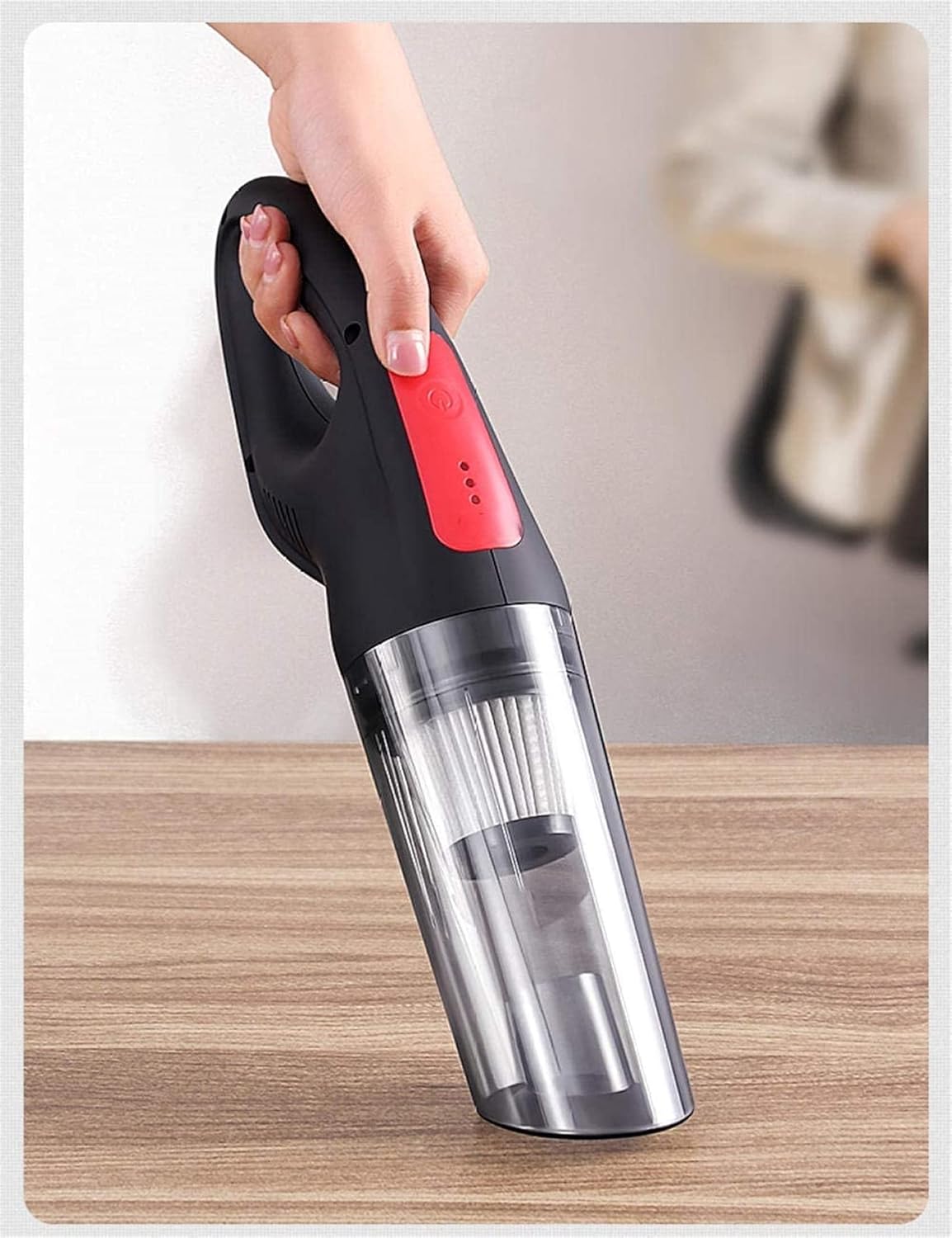 Portable Cordless Handheld Vacuum Cleaner, 6000PA Strong Suction, 120W, Quick Cleaning for Car, House Office Vacuum Cleaner