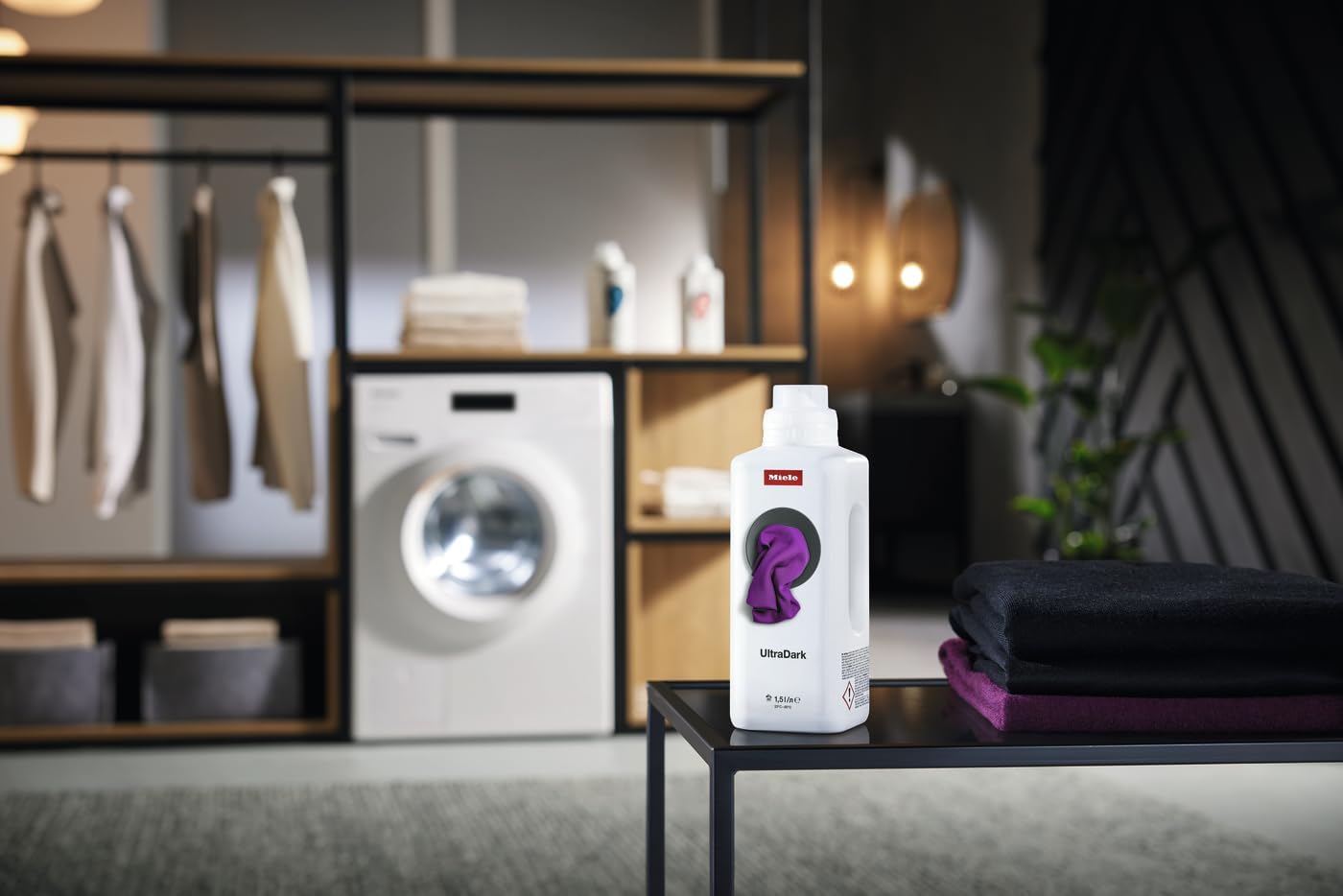 Miele UltraDark Liquid Laundry Detergent Designed for Preserving Color in Dark Fabrics, 50.72 Oz Bottle or 60 Washes, For Use With All Washing Machines