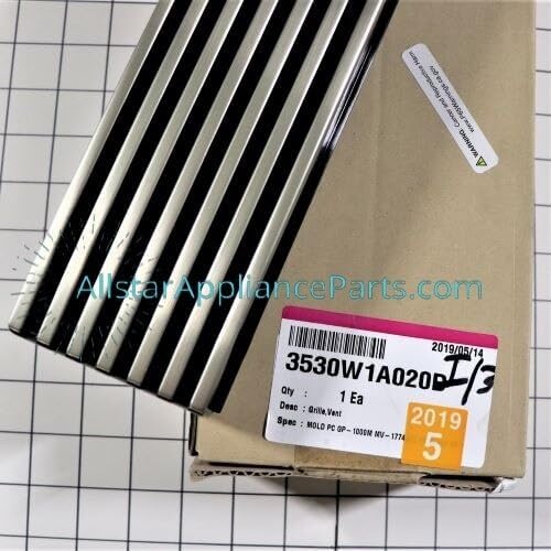 3530W1A020D Microwave Vent Grille