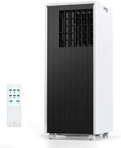 8,000 BTU Portable Air Conditioners, 3 In 1 Portable AC Unit With Fast Cooling/Dehumidifier/Fan,Energy Saving/Remote Control/24Hrs Timer for Bedroom,Dorms,Ndoor Room