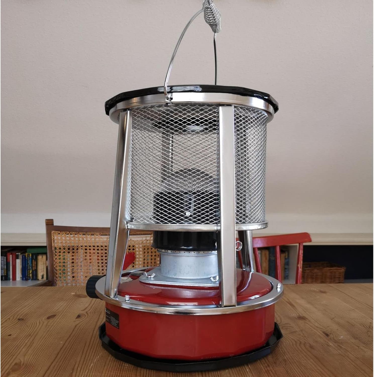 Portable Kerosene Wick Heater 9000 BTU/H Outdoor Mobile Stove Multifunction Camping Heater For Fishing Rice Cooking Camp Tent