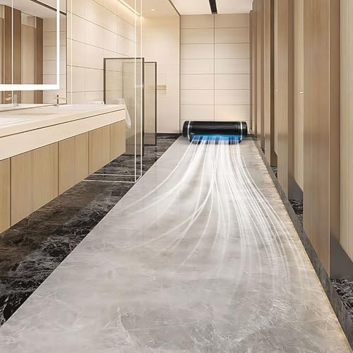 Bladeless Wall Mount Fan, Portable Tower Fan, Air Conditioner, Evaporative Air Cooler, for Kitchen/Bedroom/Bathroom(White,Large)