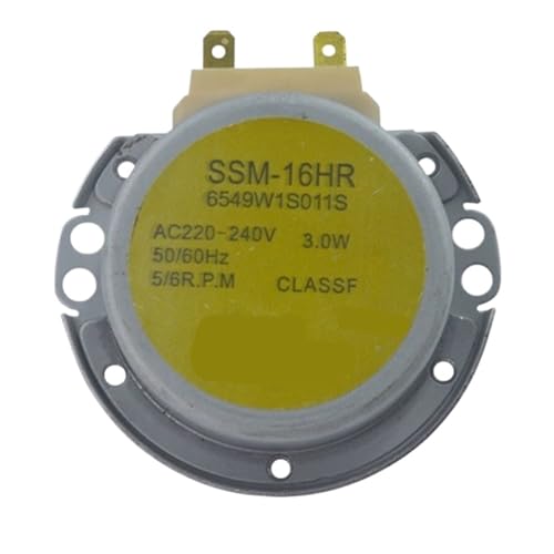 Microwave Oven Replacement Parts- Turntable Motor 220V SSM-16HR Model Code 6549W1S011S