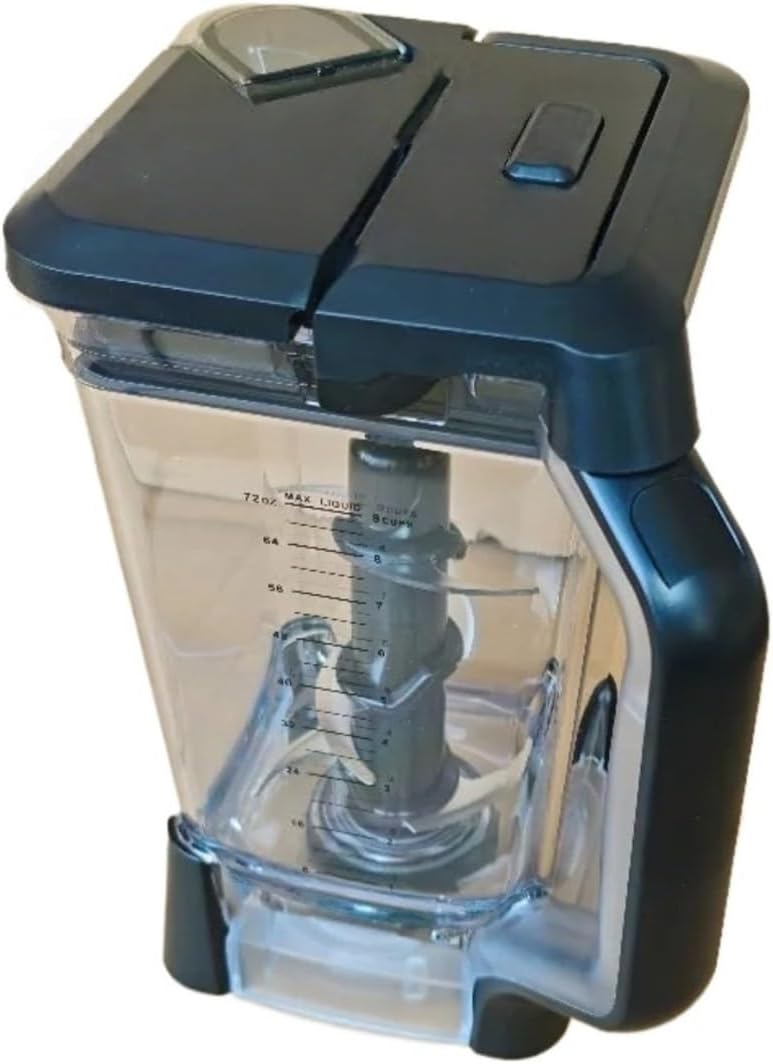 72OZ Blender Cup + Lid + Blade，Compatible With Ninja BL660 BL661 BL770 BL610(Cup-lid)