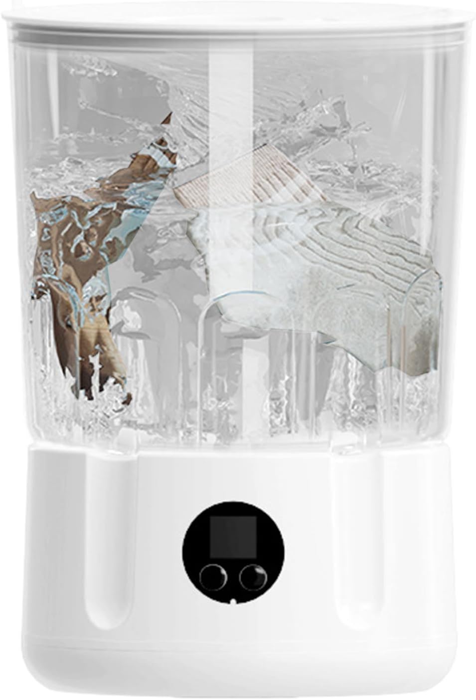 Portable Washing Machine | 2L Portable Washer Compact Washing Machine | Rechargeable Laundry Cleaner Cleaning Supplies for Camping Beach Outdoor Apartment Home Hotel RV Dorm