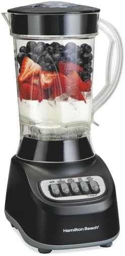 Smoothie Blender, 48 oz. Jar, 12 Blending Functions, Black, 50180F,Easily Blend Smoothies, Shakes, Frozen Drinks and More