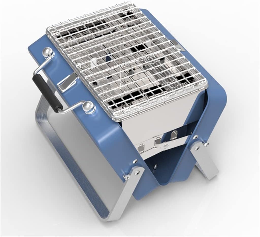 Portable Stove Grill Folding Charcoal Grill Outdoor Stainless Steel Grill Camping Cooking Picnic Barbecue Tools