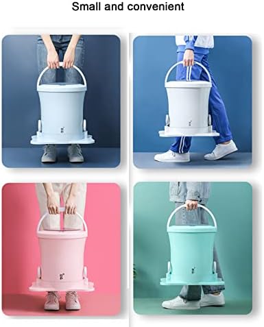 Portable Manual Dryer - Mini Hand Crank Washing Machine & Dehydrator for Camping,Electric Laundry Solution for Delicates (Apricot)
