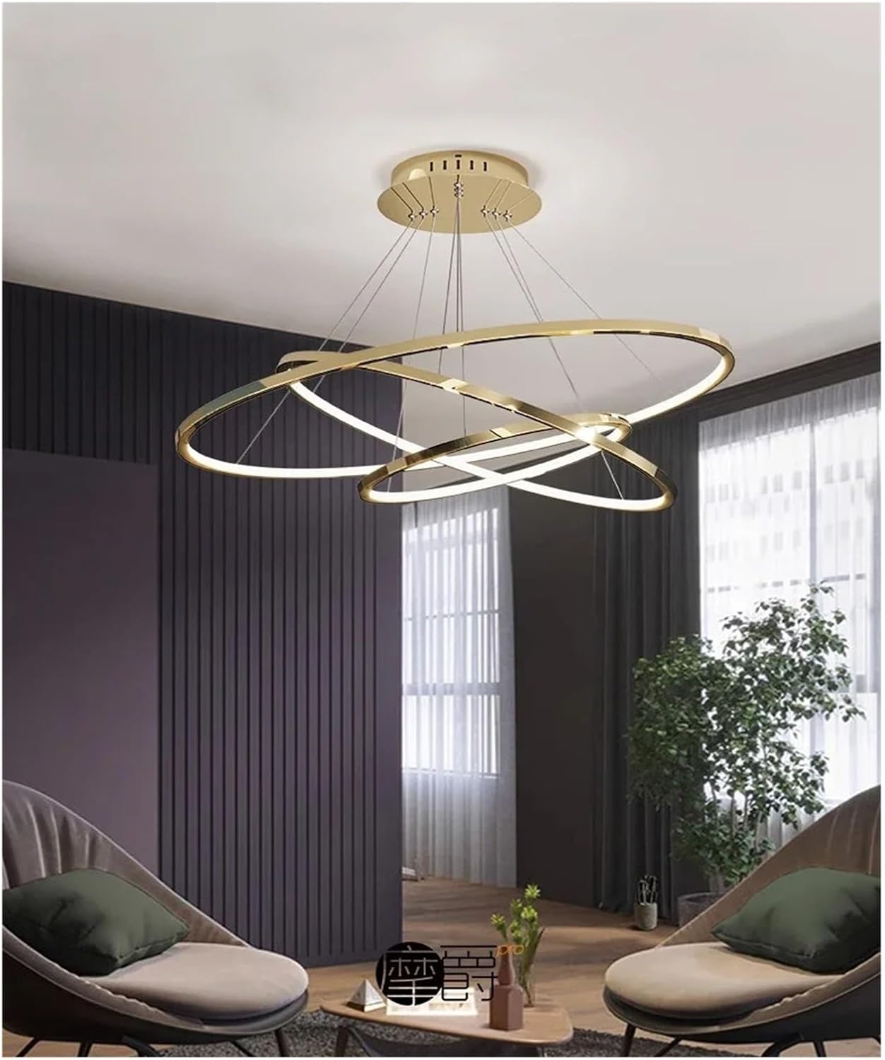 Nodic Lamp Living Home Decor Ring Ceiling Lamps Dining Room LED Minimalism Chandelier Indoor Lighting Hanging Light,Household