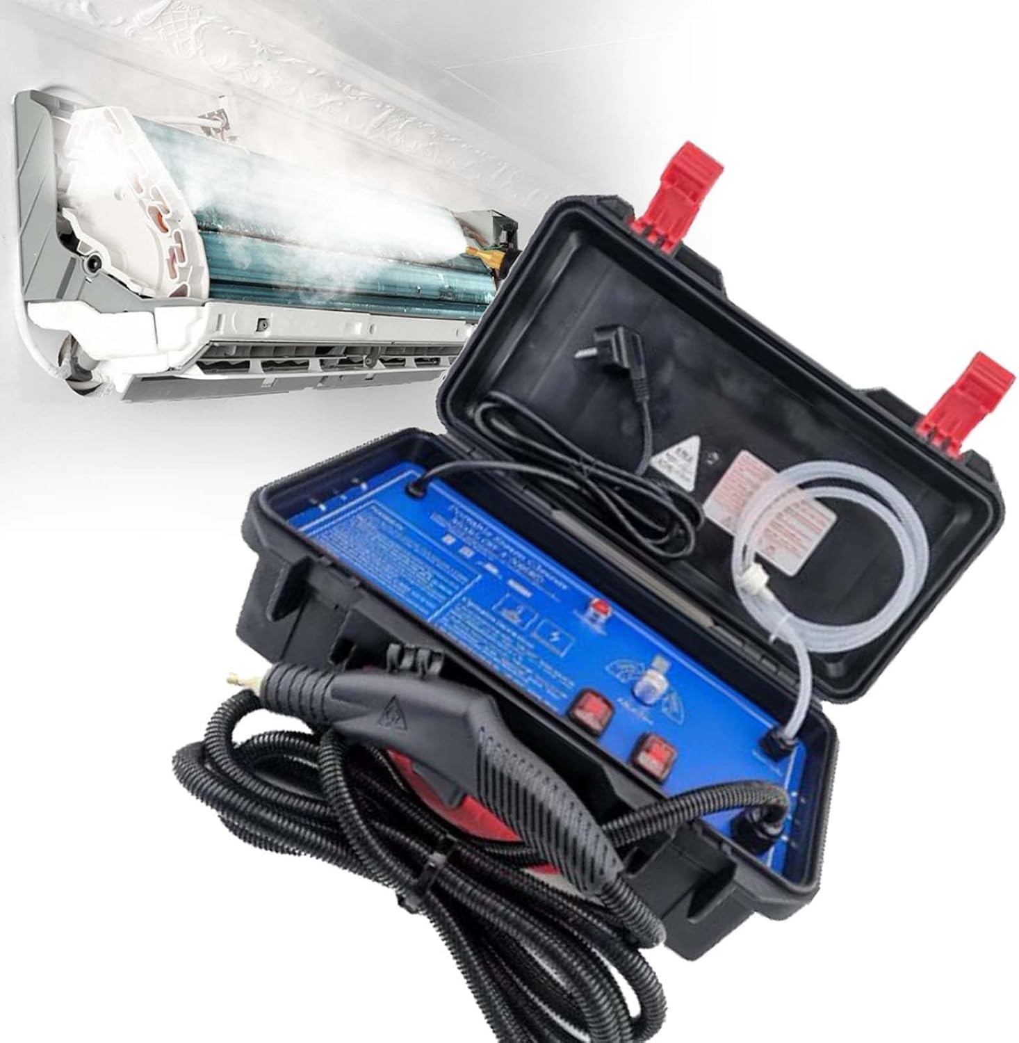 High Pressure Handheld Steam,Handheld High Temperature Portable Cleaner,High Temperature Portable Steamer,For Cleaning,220V-3000W