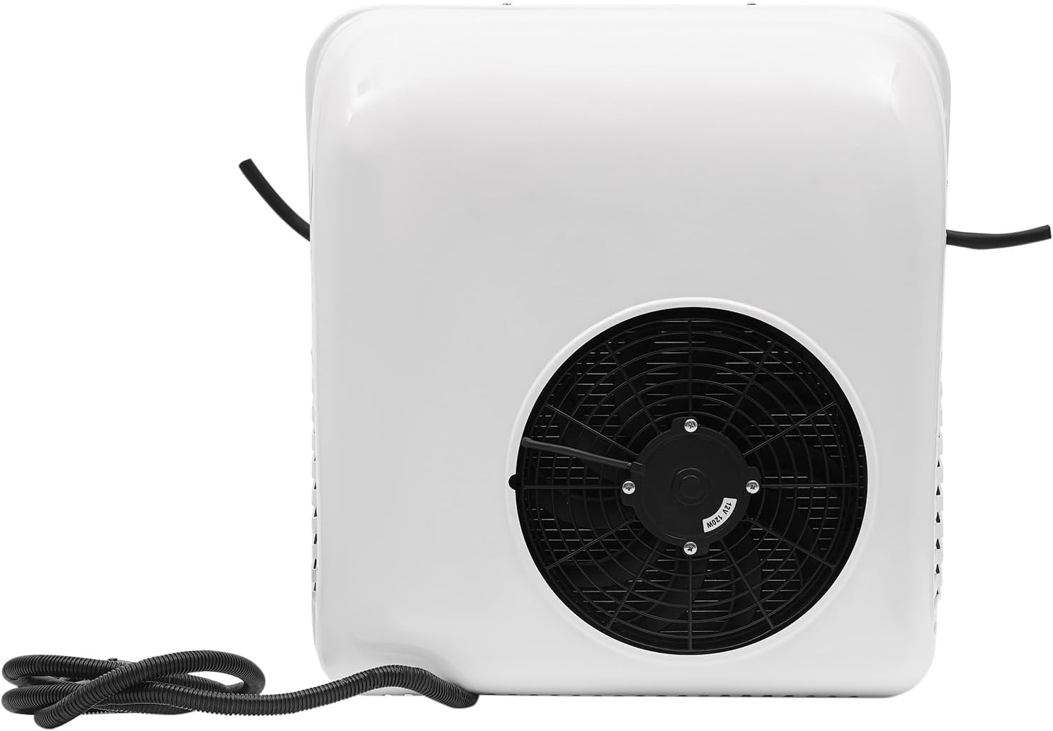 12V RV Air Conditioner 6000/12000 BTU - Split Rooftop AC Unit for Semi Trucks, Bus, Motorhome & Caravan - Electric Heat & Cool System - Compact 12V Truck Cab AC