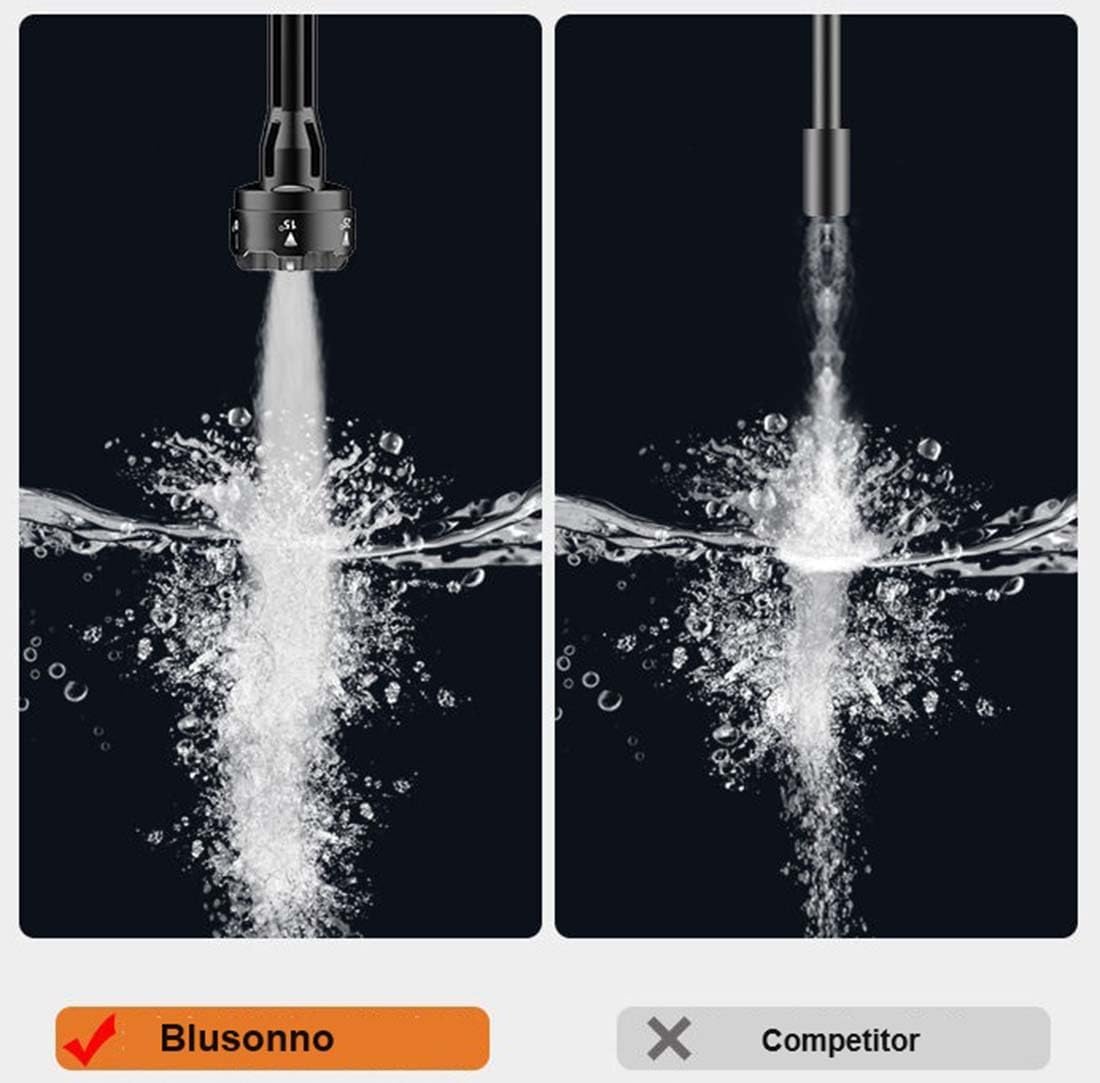 Cordless Pressure Washer, 30Bar Battery Powered with 3 Spray Modes and Accessories, Handheld Electric Power Washers for Cars/Fences/Driveways/Patios/Home Cleaning (Brushless)