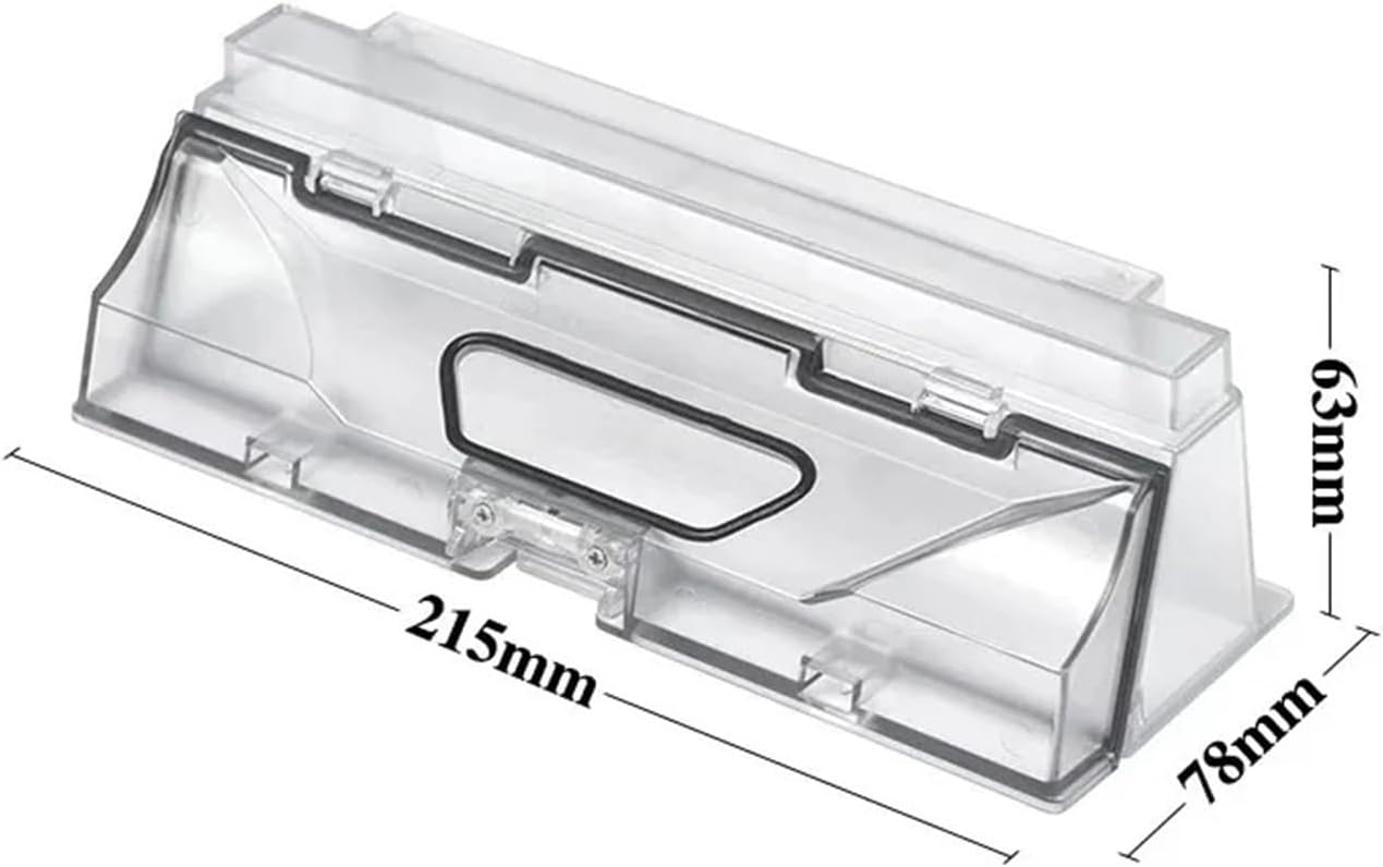 Compatible for Xiaomi Compatible for Roborock T7 T7PRO S5 Max S55Max S6 MaxV S6 Pure Robot Vacuum Cleaner Water Tank Dust Box Mop Rack Mop Cloth Parts(Light Yellow)