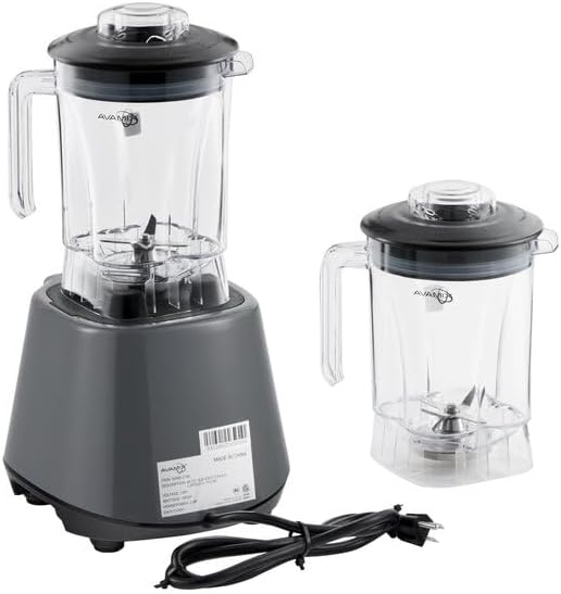 BL2T482J Commercial Blender, 2 hp, 1500W, Toggle Control, 2 Tritan™ Containers, 48 oz, 120V
