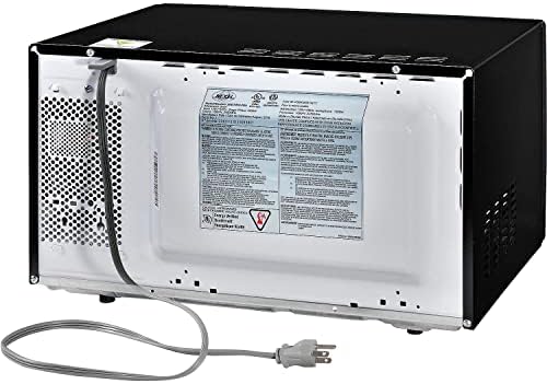 Nexel Countertop Microwave Oven, 1.1 Cu. Ft., 1000 Watts, Touch Control, Black