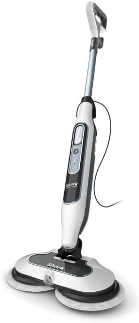 Sharks Steam Mop with Scrubbing Pads, Steam Blast Function, 2 Steam Modes, Removable Tank, Hard Floor Sanitizing, S8200