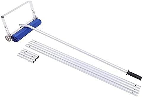 Snow Rake Snow Rake, 21-Foot Roof Snow Rake Removal Tool, Aluminum Frame Cloth Head Snow Remover, Expandable Aluminum Range Light Snow Removal Tool, Used to Remove Snow from Roof Vehicles