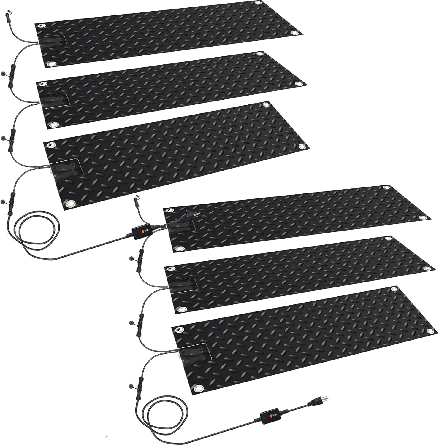Timgle 6 Pcs Snow Melting Walkway Mat, 10