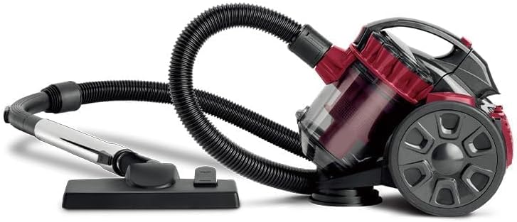 Bagless Cylinder Vacuum Cleaner 2600W High Power for Pet Hair | 1.5L Capacity with 4 Stage HEPA Filter & Turbo Tool