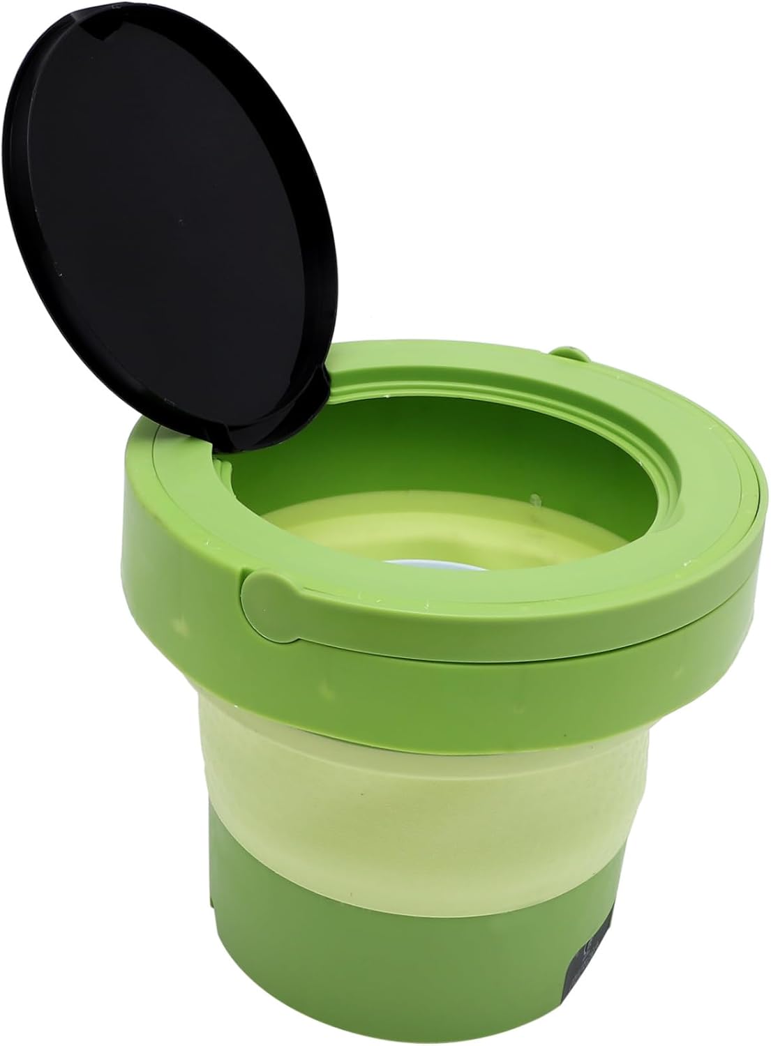 Portable Foldable Washing Machine Capacity for Dorm Apartment Travel Space Saving Mini Washer with Strong Power for Shirts Dresses and Delicates and Compact US Plug