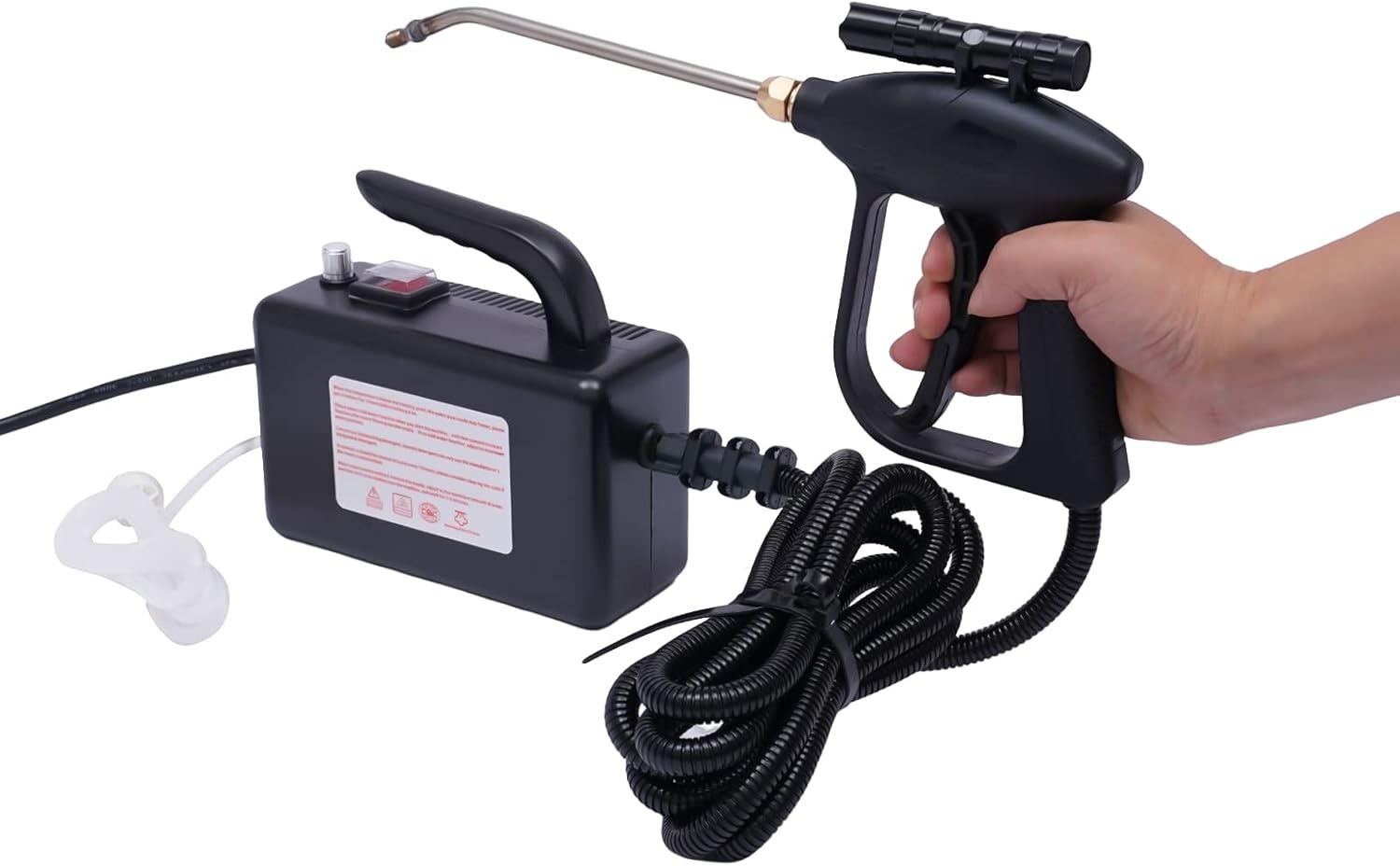 1700W Steam Pressure Washer,Handheld Steam Cleaner,Portable Tankless Steam Cleaning Machine,High Pressure Steam Cleaner For Home Kitchen Bathroom Car