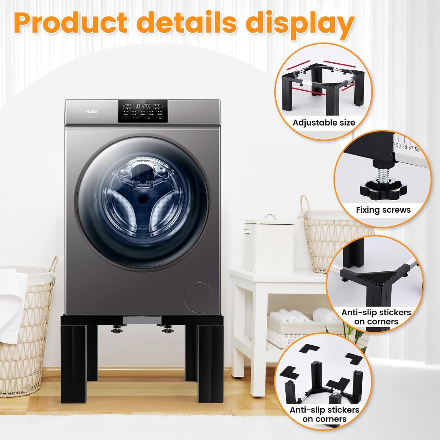 Full Size Laundry Pedestal 12